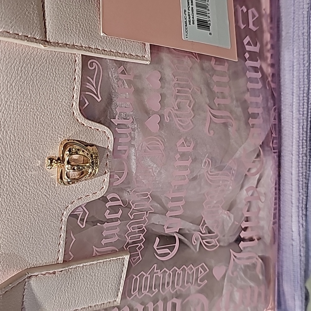 Beautiful Pink/Clear Juicy Couture Bag - Picture 4 of 7